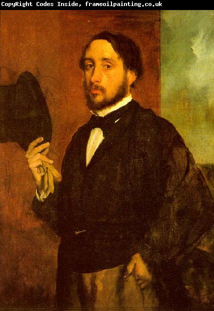 Edgar Degas Self Portrait_h